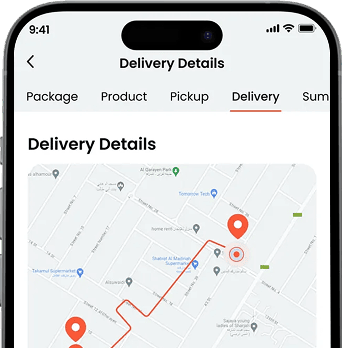 Route Optimization mockup