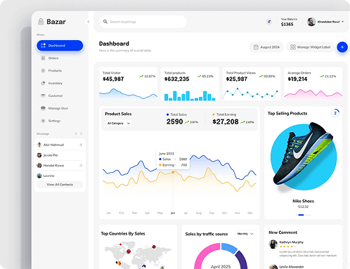 User-Friendly
Admin Panel